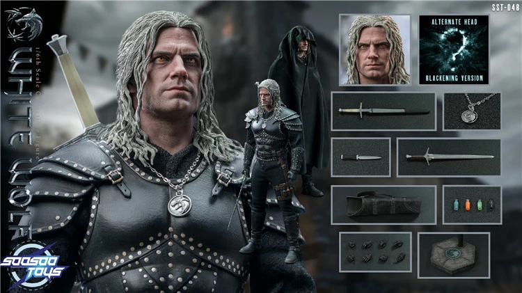 In stock Soosootoys SST-048 1/6 The White Wolf Henry Action Figure Model Toy