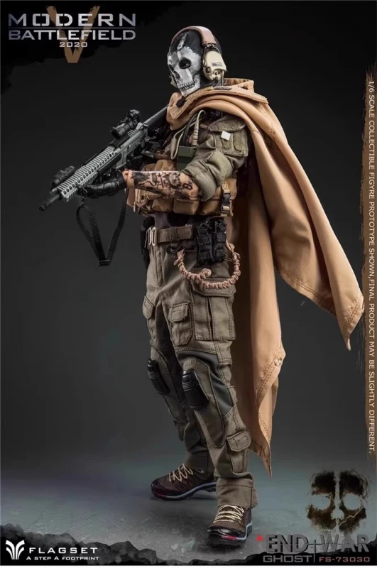 In Stock  FLAGSET FS73030 Modern Battleground Ends War Ghost 2.0 1/6 action figures
