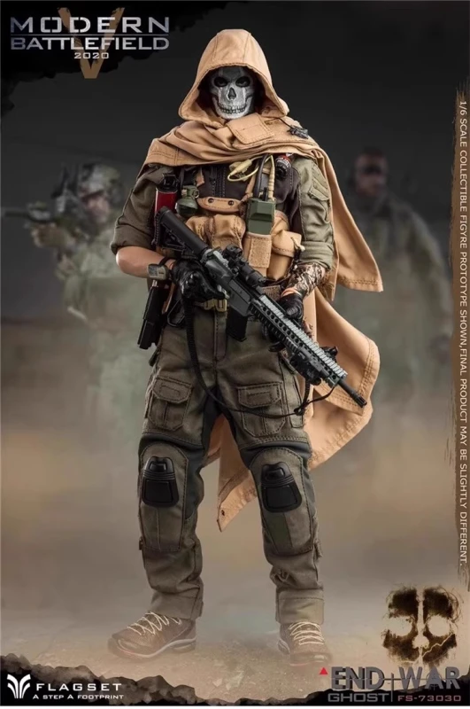 In Stock  FLAGSET FS73030 Modern Battleground Ends War Ghost 2.0 1/6 action figures