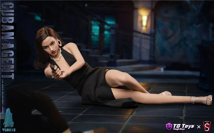In Stock TGToys × SWToys TG8012 1/6 Cuban Agent Collectible Female Action Figure Model