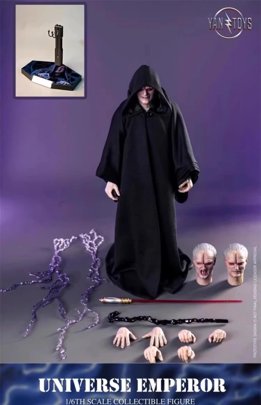 In Stock Yantoys JR06 1/6 Universe Emperor Collectible Action Figure Model Toy