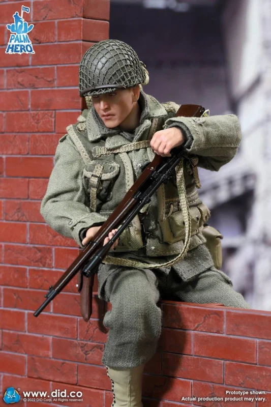 In stock DID XA80009 1/12 Palm Hero Series WWII US 2nd Ranger Battalion Private Jackson