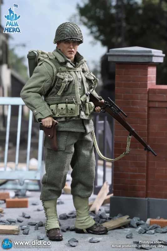 In stock DID XA80009 1/12 Palm Hero Series WWII US 2nd Ranger Battalion Private Jackson