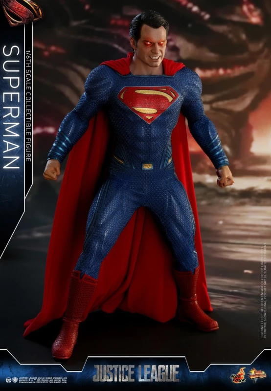 In Stock  HOTTOYS 1/6 MMS465 Justice League Superman