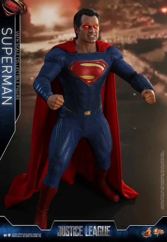 In Stock  HOTTOYS 1/6 MMS465 Justice League Superman
