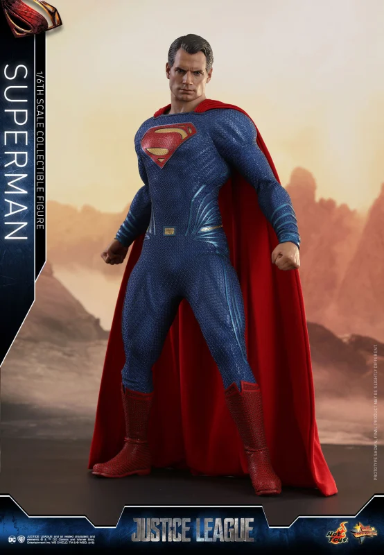 In Stock  HOTTOYS 1/6 MMS465 Justice League Superman