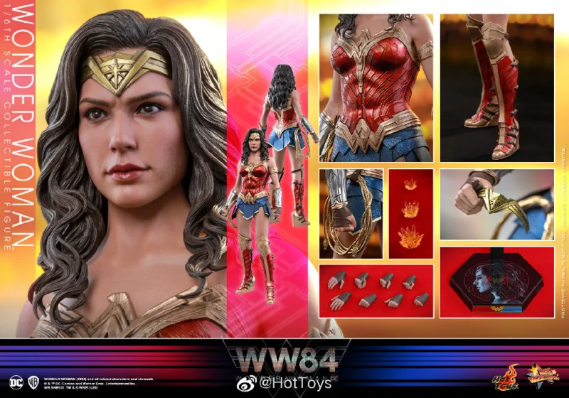 In Stock Hot Toys MMS584 Wonder Woman 1984 - Wonder Woman (Regular Edition) NEW
