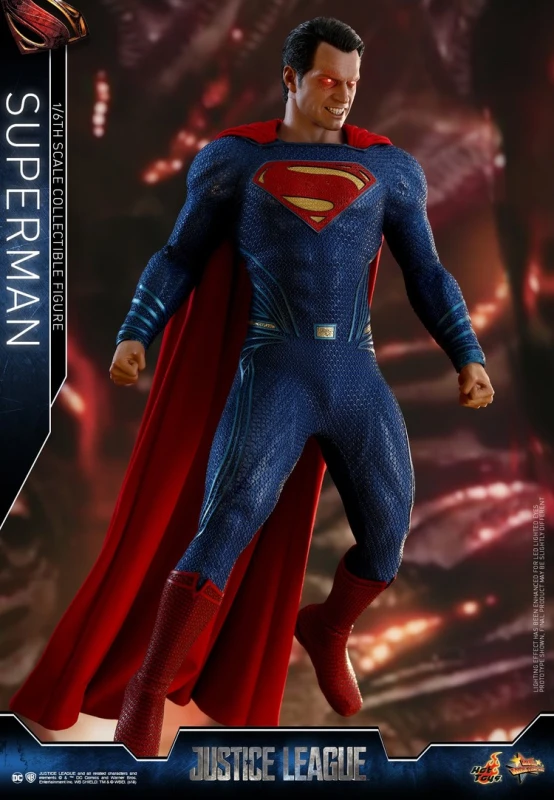 In Stock  HOTTOYS 1/6 MMS465 Justice League Superman