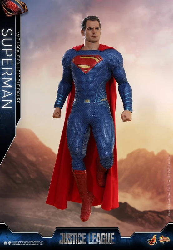 In Stock  HOTTOYS 1/6 MMS465 Justice League Superman
