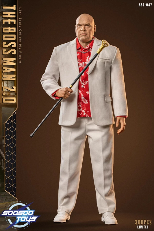 In stock  Soosootoys SST-047 1/6th The Boss-man Kingpin Wilson Fisk Action Figure