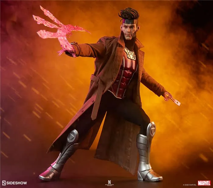In Stock Sideshow 100439 1/6 Marvel The X-Men The Gambit Deluxe Action Figure