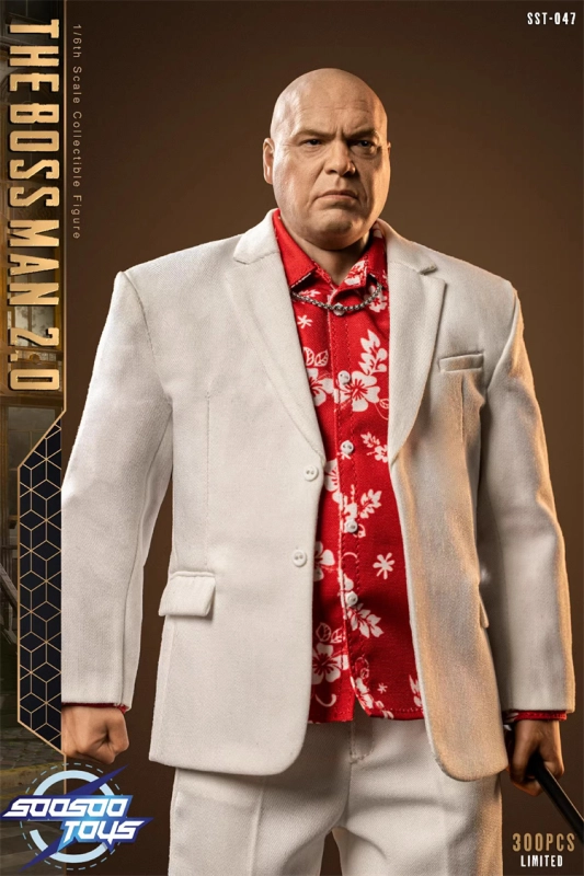 In stock  Soosootoys SST-047 1/6th The Boss-man Kingpin Wilson Fisk Action Figure