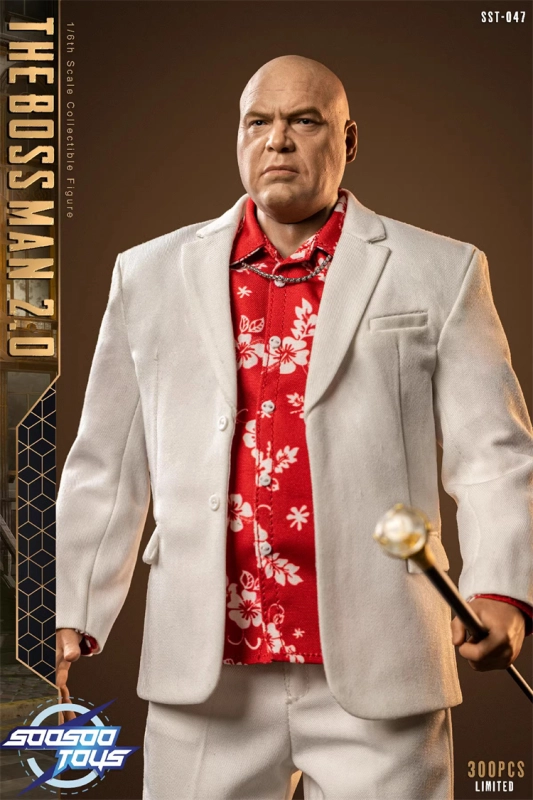 In stock  Soosootoys SST-047 1/6th The Boss-man Kingpin Wilson Fisk Action Figure