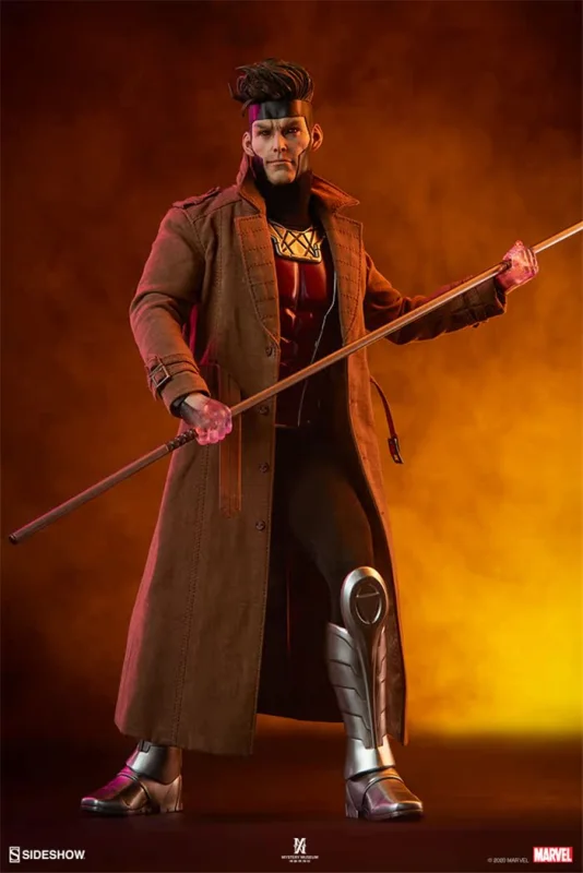 In Stock Sideshow 100439 1/6 Marvel The X-Men The Gambit Deluxe Action Figure