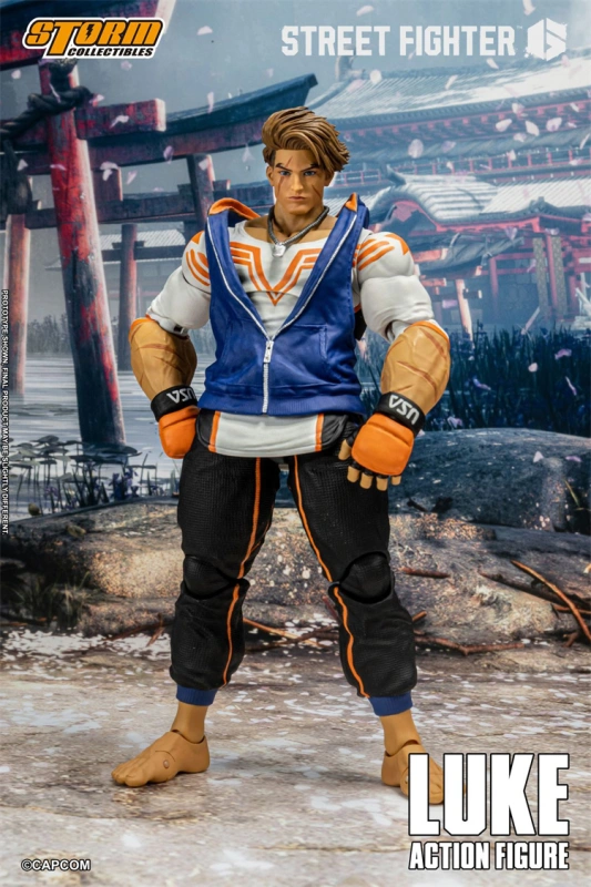 In Stock Storm Toys CPSF27 1/12 STREET FIGHTER 6 LUKE 6" Male Action Figure Model Toy