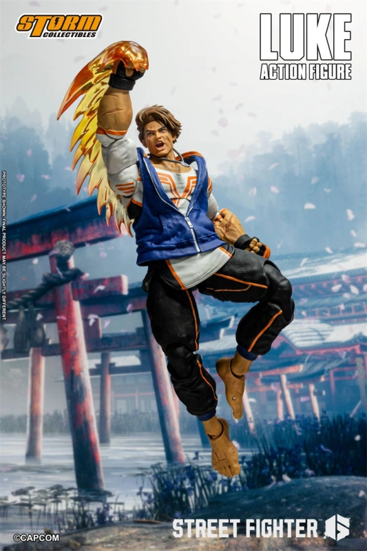 In Stock Storm Toys CPSF27 1/12 STREET FIGHTER 6 LUKE 6" Male Action Figure Model Toy