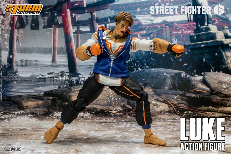 In Stock Storm Toys CPSF27 1/12 STREET FIGHTER 6 LUKE 6" Male Action Figure Model Toy