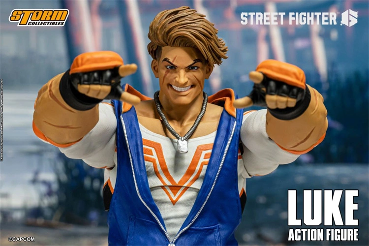 In Stock Storm Toys CPSF27 1/12 STREET FIGHTER 6 LUKE 6" Male Action Figure Model Toy