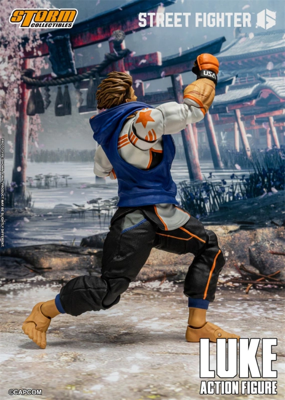 In Stock Storm Toys CPSF27 1/12 STREET FIGHTER 6 LUKE 6" Male Action Figure Model Toy