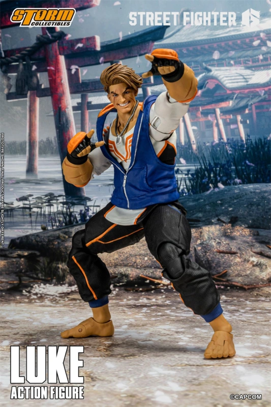 In Stock Storm Toys CPSF27 1/12 STREET FIGHTER 6 LUKE 6" Male Action Figure Model Toy