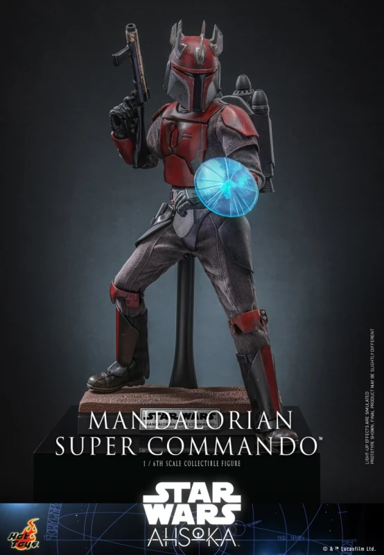 In Stock HotToys 1 6 Star Wars The Mandalorian Super Commando Unopened New TMS127