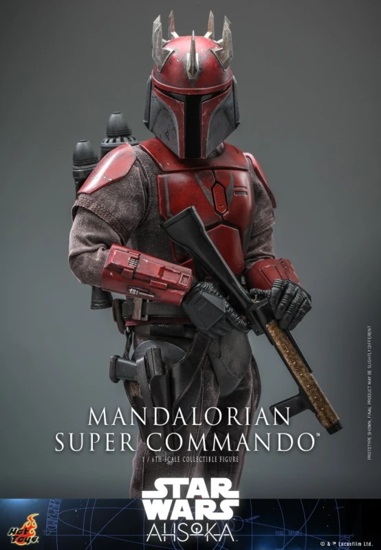 In Stock HotToys 1 6 Star Wars The Mandalorian Super Commando Unopened New TMS127