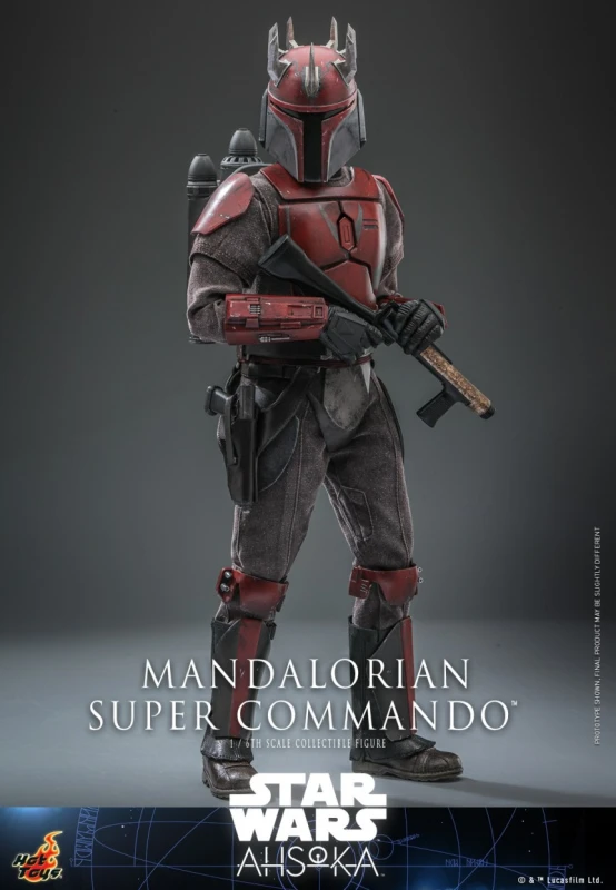 In Stock HotToys 1 6 Star Wars The Mandalorian Super Commando Unopened New TMS127