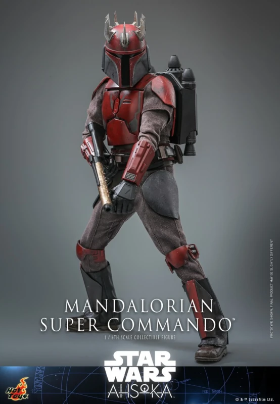 In Stock HotToys 1 6 Star Wars The Mandalorian Super Commando Unopened New TMS127