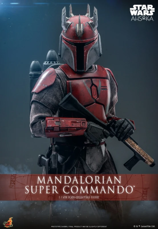 In Stock HotToys 1 6 Star Wars The Mandalorian Super Commando Unopened New TMS127