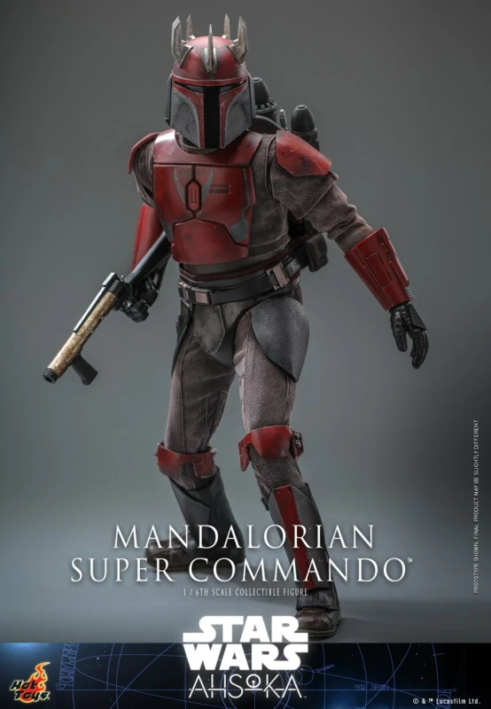 In Stock HotToys 1 6 Star Wars The Mandalorian Super Commando Unopened New TMS127
