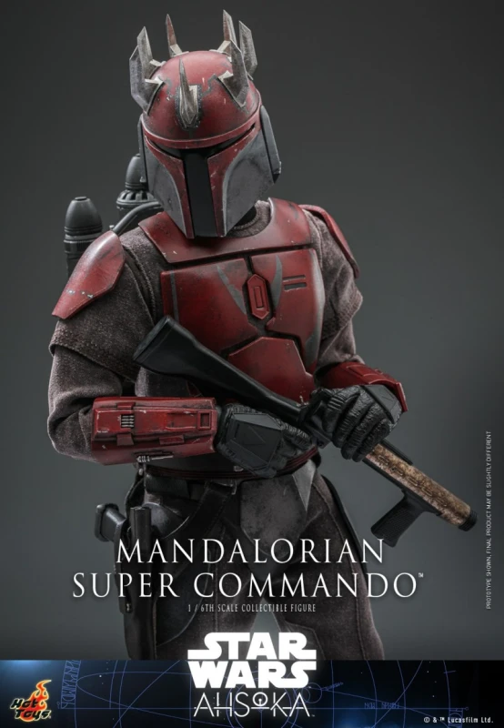 In Stock HotToys 1 6 Star Wars The Mandalorian Super Commando Unopened New TMS127