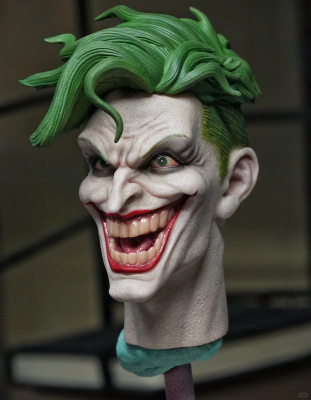 SSRTOYS 1/6th Headsculpt  DOOMSDAY CLOCK JOKER
