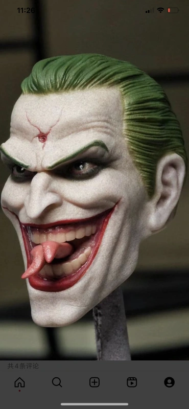 SSRTOYS  R.I.P joker  1/6th Headsculpt