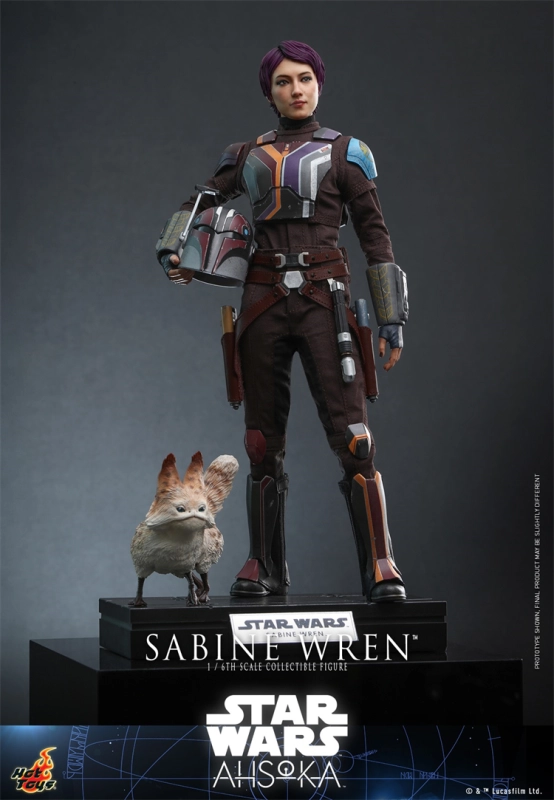 In Stock Hot Toys TMS111 Star Wars Ahsoka Sabine Wren 1/6 Scale Collectible Figure
