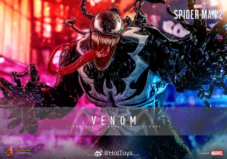In Stock Hot Toys VGM59 Marvel's Spider-Man 2 Venom 1/6 Action Figure