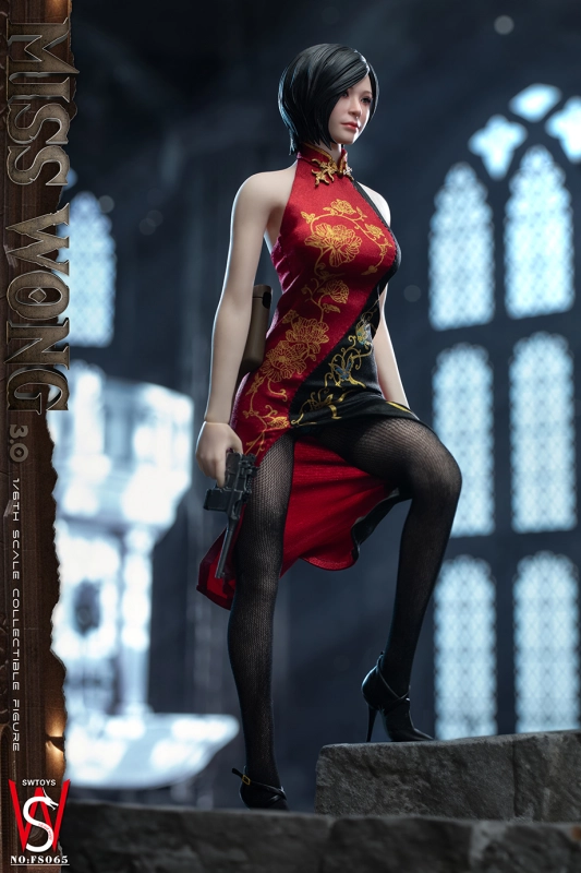 In Stock SWTOYS FS065 1/6 Miss Wong Collectible Female Action Figure Model