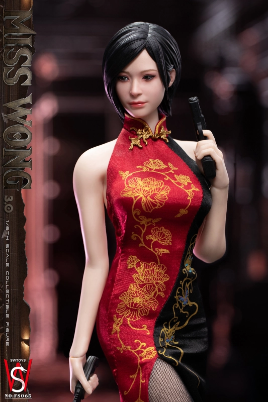In Stock SWTOYS FS065 1/6 Miss Wong Collectible Female Action Figure Model