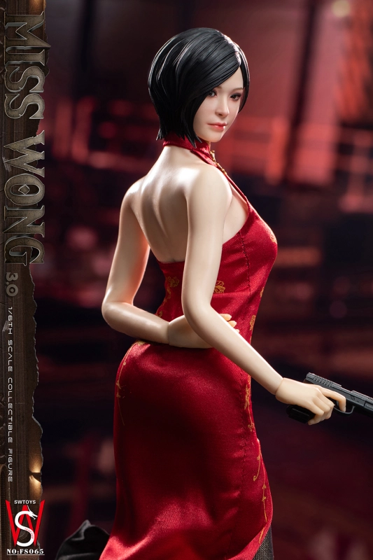 In Stock SWTOYS FS065 1/6 Miss Wong Collectible Female Action Figure Model