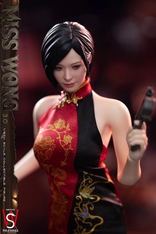 In Stock SWTOYS FS065 1/6 Miss Wong Collectible Female Action Figure Model