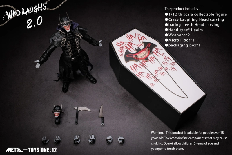 Pre-Order METAL-TOYS 1/12 Who Laughs Ver 2.0