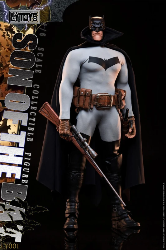 LYTOYS LY001 1/6 Scale Male Soldier Batman Comics Series Super Hero Full Set 12-inch Action Figure Model Gifts Collection