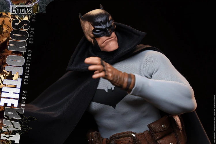 LYTOYS LY001 1/6 Scale Male Soldier Batman Comics Series Super Hero Full Set 12-inch Action Figure Model Gifts Collection