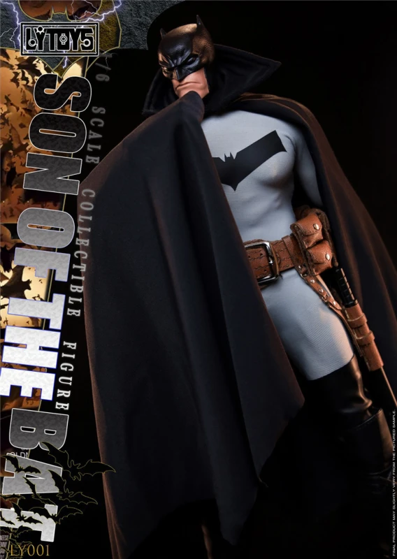 LYTOYS LY001 1/6 Scale Male Soldier Batman Comics Series Super Hero Full Set 12-inch Action Figure Model Gifts Collection
