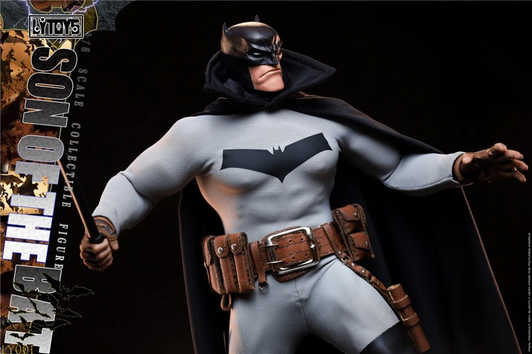 LYTOYS LY001 1/6 Scale Male Soldier Batman Comics Series Super Hero Full Set 12-inch Action Figure Model Gifts Collection