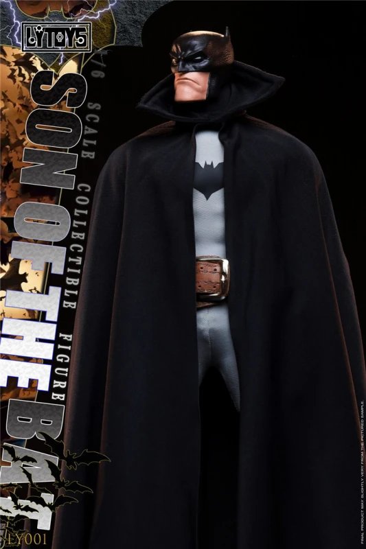 LYTOYS LY001 1/6 Scale Male Soldier Batman Comics Series Super Hero Full Set 12-inch Action Figure Model Gifts Collection