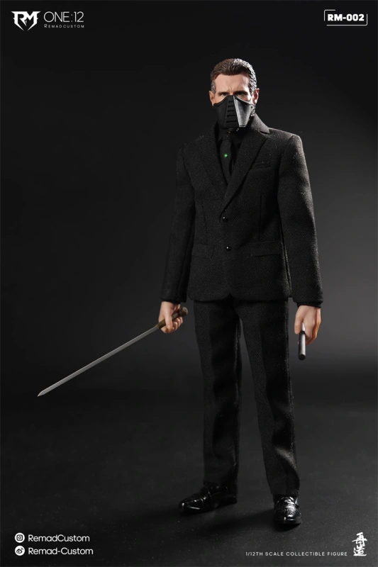 In Stock Remad Custom RM-002 1/12 Scale Male Soldier The Ninja Master Full Set 6-inches Action Figure Model Doll Fan Gifts