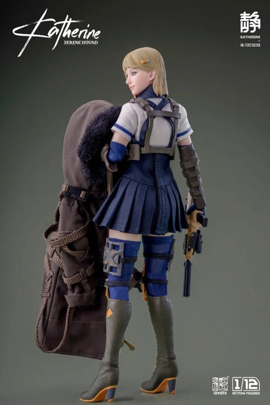 In Stock I8toys i8-72C323 1/12 Scale Female Hunting Witches Katherine Crystal Moving Eye Full Set 6in Action Figures Model