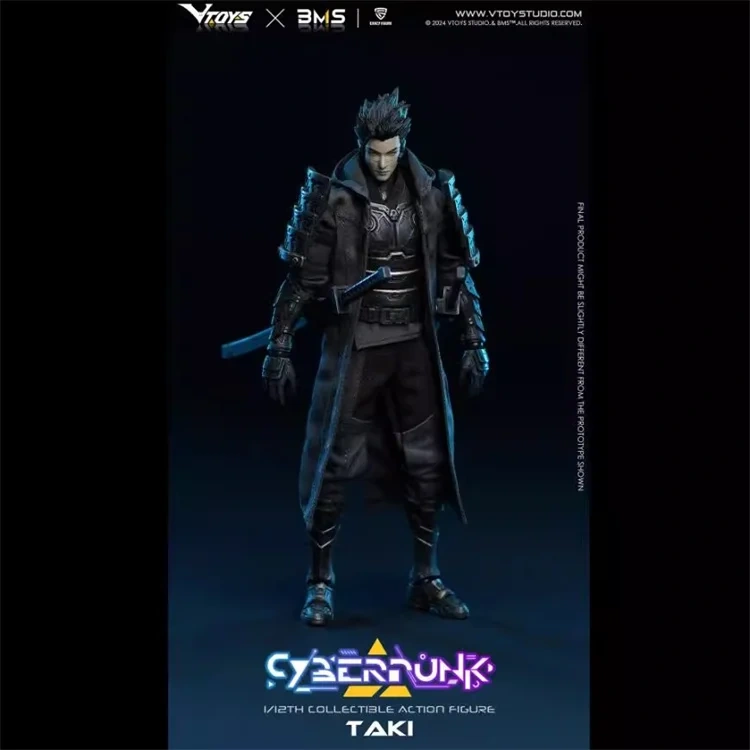 2025 Q3 VTOYS X BMS X CF VSD010 1/12 Scale Male Soldier Samurai Taki Prajna Mask Full Set 6in Collectible 17cm Action Figure Toy