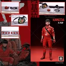 POR TOYS 1/12 Red Leather Motorcycle Boy Kaneda Akira Action