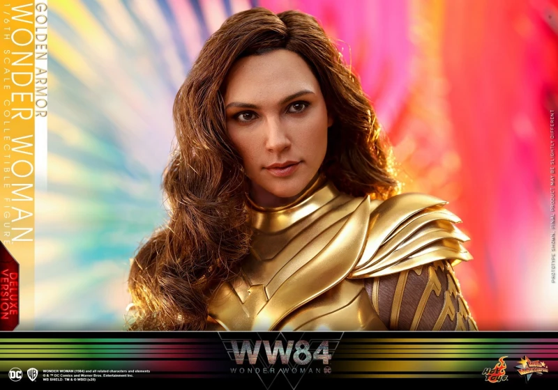 In Stock  HOTTOYS MMS578 WONDER WOMAN 1984 WW84 GOLDEN ARMOR 1/6 Action Figure DELUXE